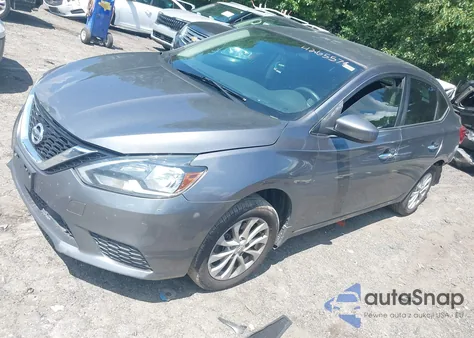 2018 Nissan Sentra Sv z USA, uszkodzony, nr VIN 3N1AB7AP7JY220376